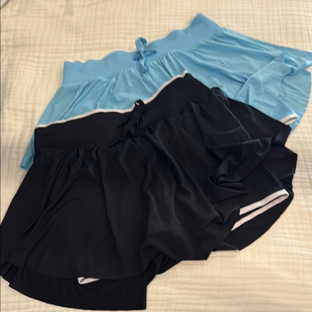 All in Motion set of Black and Blue Women's Skorts M